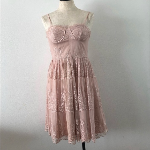 Forever 21 lace vintage bustier inspired dress - Picture 3 of 5